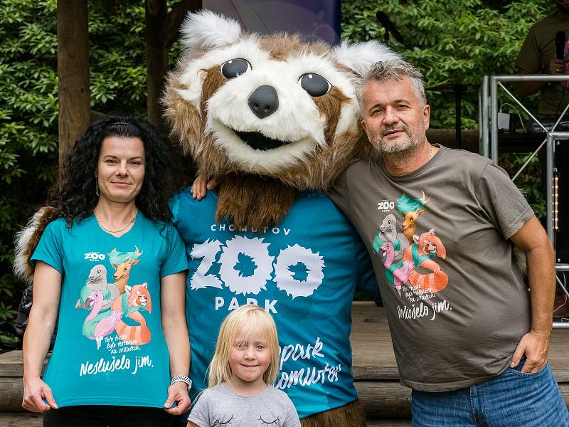 Zoopark Chomutov představil svého maskota.