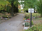 Háj vzpomínání na chomutovském hřbitově