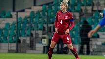 Kvalifikační utkání ve fotbale dnes odehrály v Chomutově ženy reprezentace ČR proti soupeři z Azerrbajdžánu. Výsledek utkání 3:0. (27.10.2020)