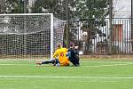 FC Chomutov v černém – Dukla Praha B 0:5 (0:3)