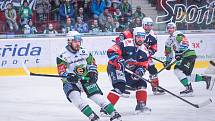 Utkání Tipsport extraligy HC Energie Karlovy Vary -  HC Piráti Chomutov.