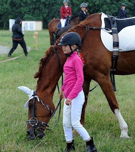 Krásné koně, ladné skoky a umění jezdců obdivovali návštěvníci skanzenu