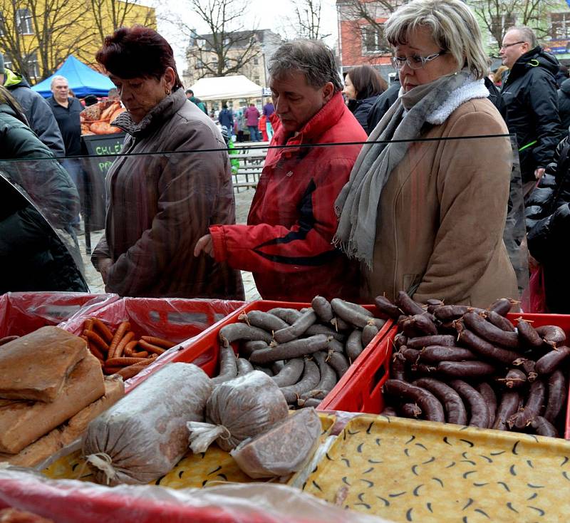 Zabijačkové trhy v Jirkově.