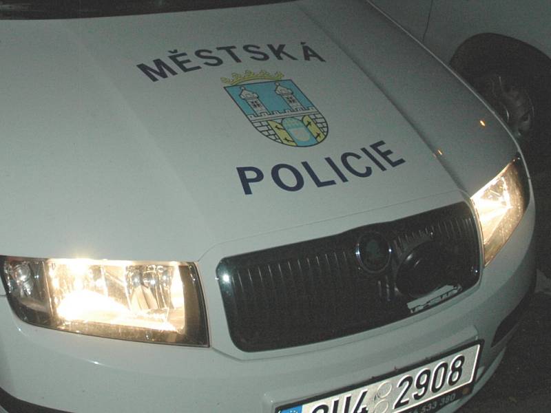 Městská policie Chomutov.