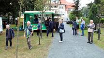 Marienberg hostil Sasko-českou pivní zahradu. Hrál na ní také Big Band Zdeňka Tölga.