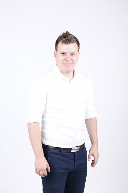 David Dinda, marketingový manažer Pirátů Chomutov a nyní lídr hnutí Nový Sever.