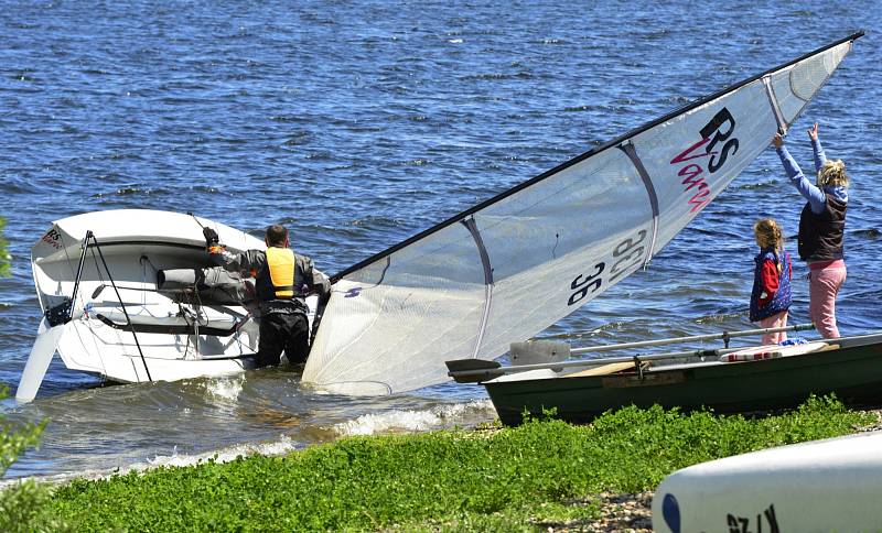 V Yacht Clubu Nechranice se konal Český pohár v jachtingu