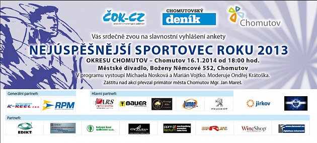 Pozvánka na Sportovce 2104