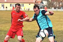 Sokol Březno (v modrém) - Sokol Milešov 0 : 0, PK 2 : 3