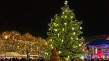 Vánoční strom v Jirkově