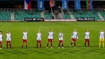 Kvalifikační utkání ve fotbale dnes odehrály v Chomutově ženy reprezentace ČR proti soupeři z Azerrbajdžánu. Výsledek utkání 3:0. (27.10.2020)