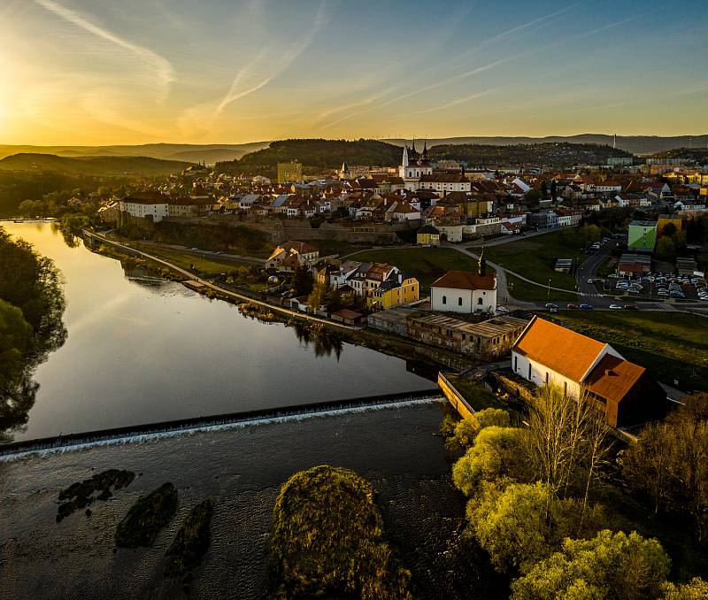 Kadaň město nad řekou. (27.4.2020)