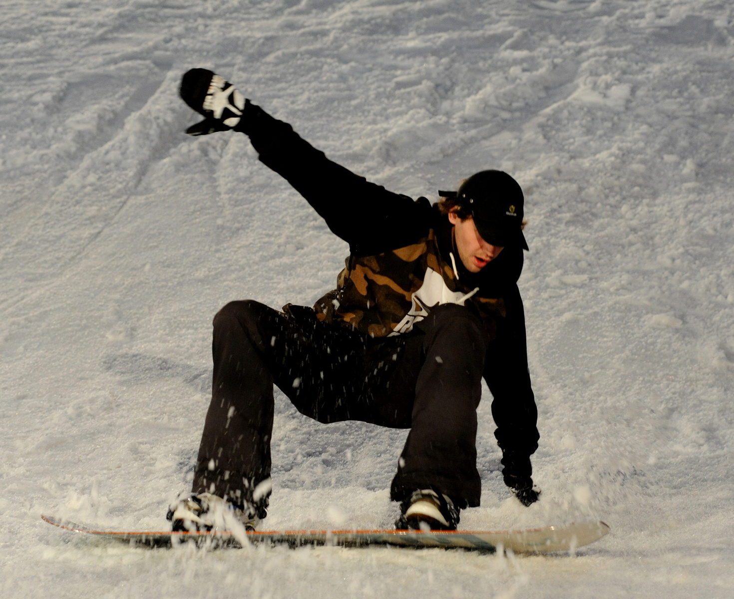 FOTO: Chomutov zažil ochutnávku letošní zimy. Na lyžích i snowboardech -  Chomutovský deník