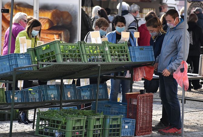 V sobotu se v Chomutově na náměstí 1. Máje opět uskuteční Severočeské farmářské trhy.