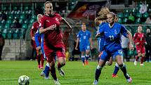 Kvalifikační utkání ve fotbale dnes odehrály v Chomutově ženy reprezentace ČR proti soupeři z Azerrbajdžánu. Výsledek utkání 3:0. (27.10.2020)