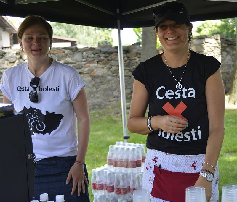 Charitativní akci v parku v Jirkově navštívilo spousta návštěvníků. Na závěr se uskutečnil běh.