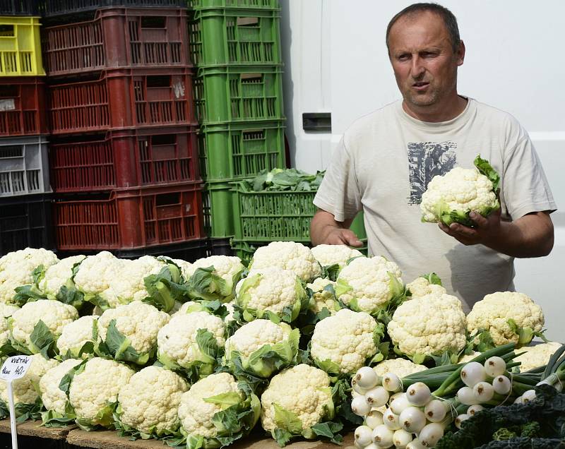 Nádherné počasí přilákalo na jahodové a farmářské trhy spoustu lidí.