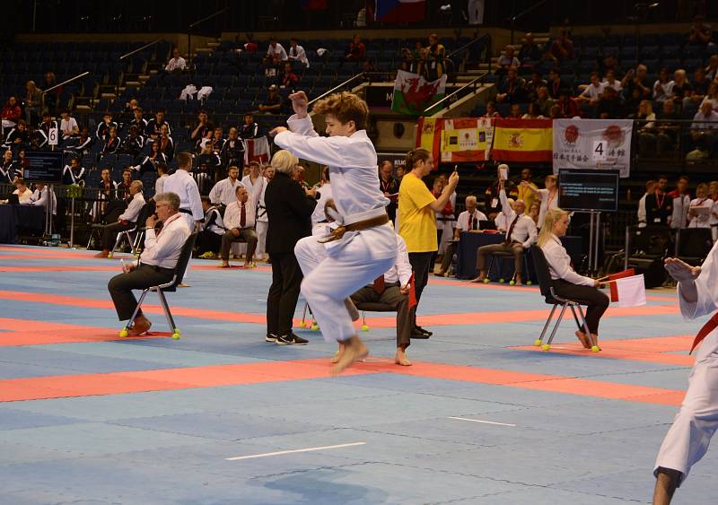 Závodníci Karate klubu Kadaň a Klášterec brali medaile při MS v Liverpoolu.