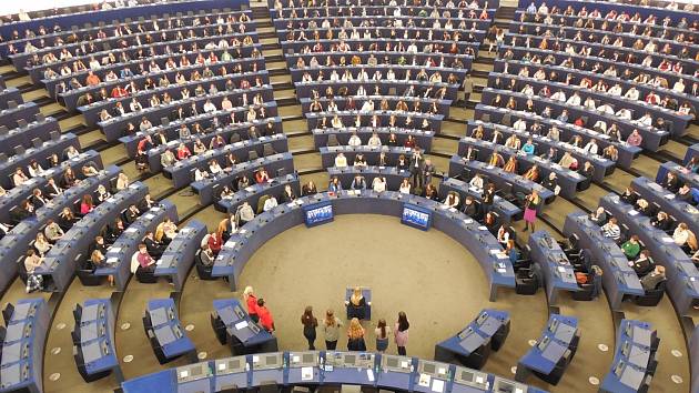 Evropský Parlament ve Štrasburgu