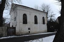 Jirkovská synagoga na archivním snímku
