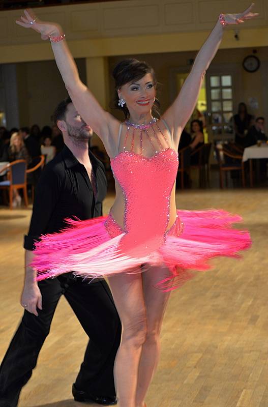 Reprezentační ples na Střelnici v Kadani.