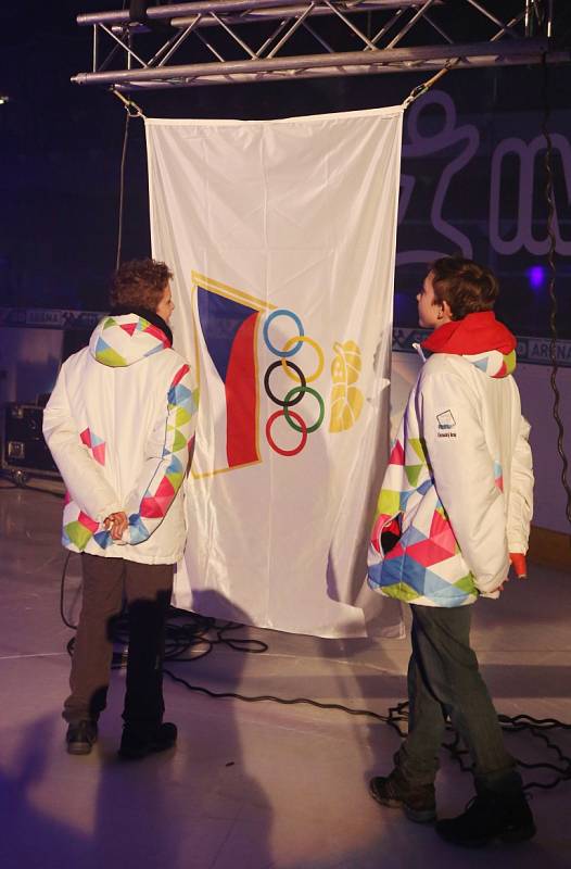 Závěrečným ceremoniálem vyvrcholily ve čtvrtek večer Zimní olympijské hry dětí a mládeže, které letos pořádal Ústecký kraj.