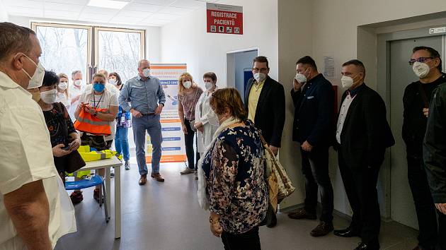 Chomutov se dočkal velkokapacitního očkovacího centra.