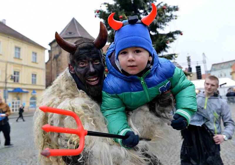 Rozsvícení vánočního stromu v Chomutově.