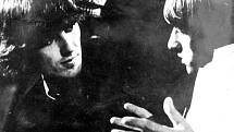 George Harrison a Ringo Starr.