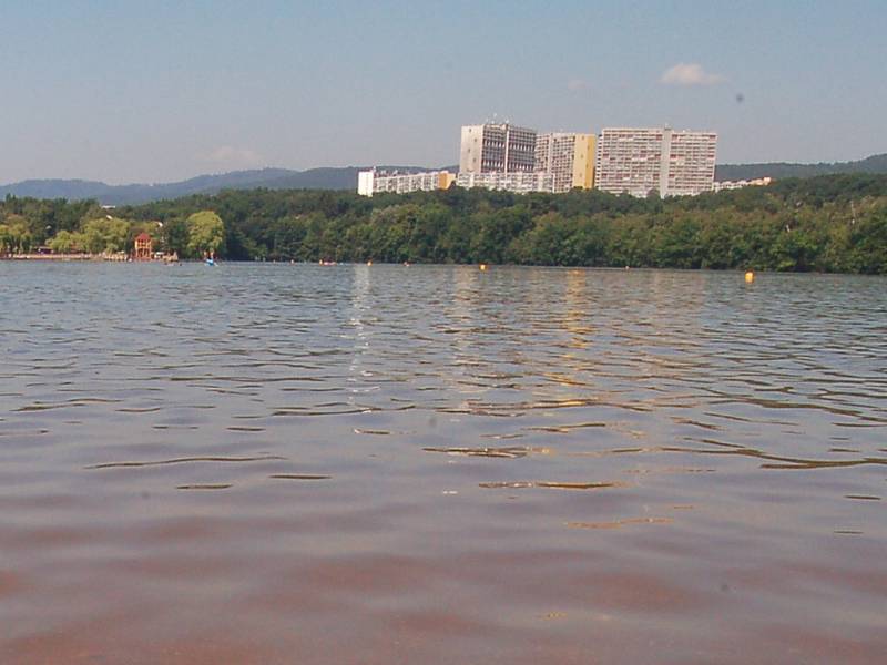 Kamencové jezero v Chomutově.