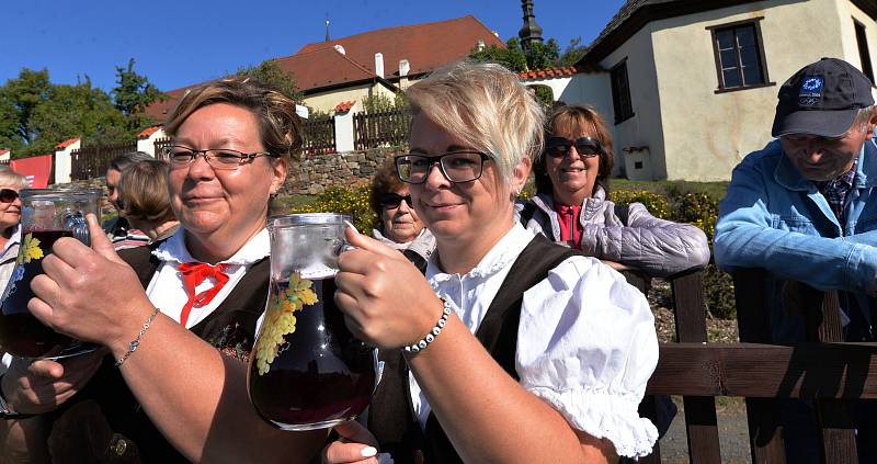 Svatováclavské vinobraní v Kadani.