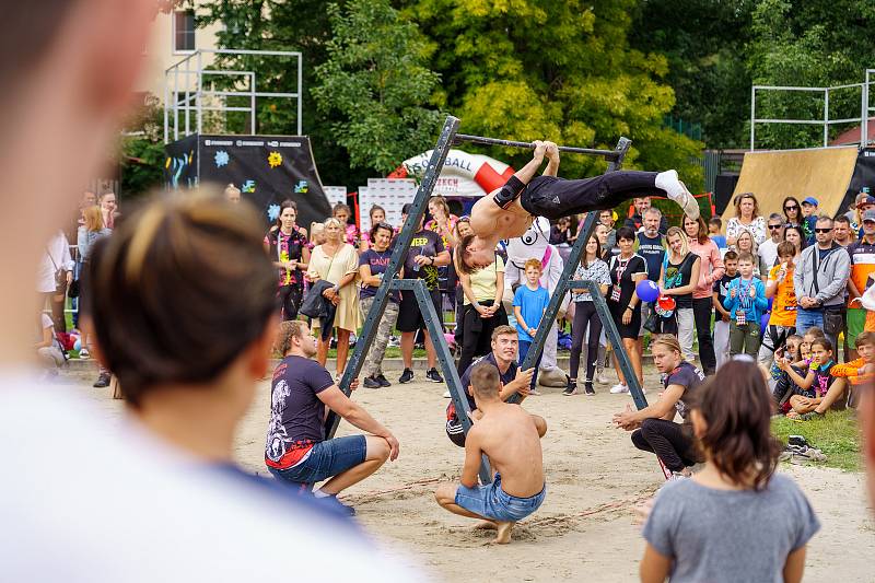 Kamencové jezero v Chomutově hostilo další ročníku Festivalu sportu.