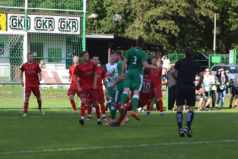 Perštejn (červení) - Jiřetín 1:0