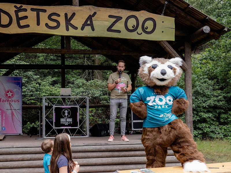 Zoopark Chomutov představil svého maskota.