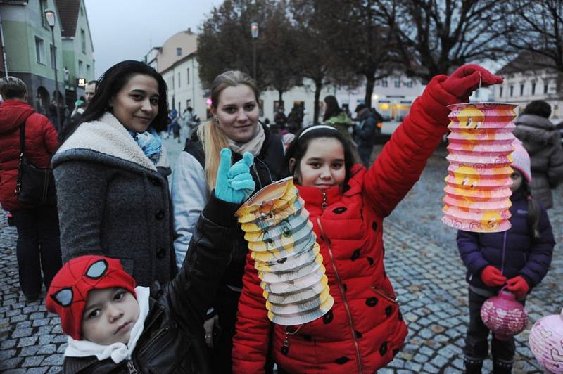 Lampionový průvod na sv. Martina.