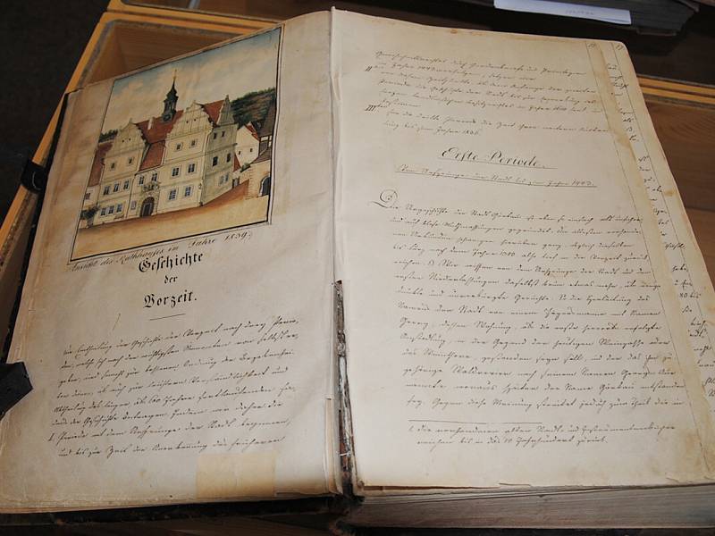  Nejstarší kronikou města Jirkova je ručně psaná Gregorova kronika z let 1836 až 1840.