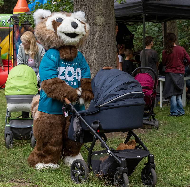 Zoopark Chomutov představil svého maskota.