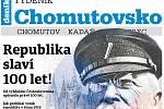 Týdeník Chomutovsko z 23. října 2018