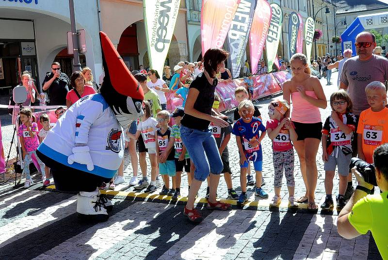 Běžci se vydali na dvacetikilometrovou trať CHomutovského maratonu.Nechyběli ani Piráti a závodníci ze Slovenska.Trať vedla historickou částí města a poté se běžci vydali na okraj hor.