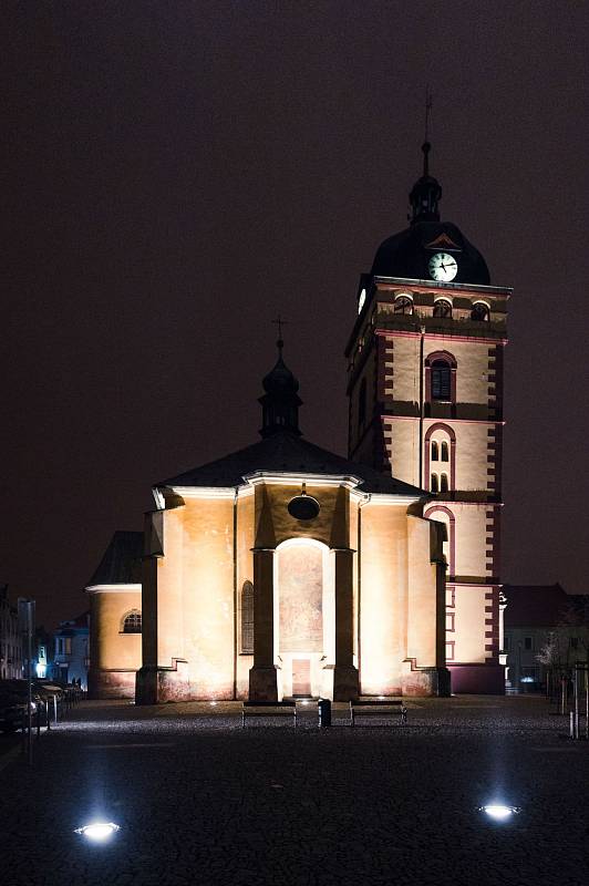 Rozsvěcení stromu v Jirkově.