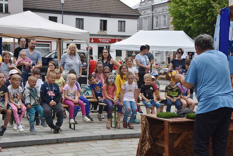 Akci doprovázely koncerty a další program, který neopomíjel ani nejmenší návštěvníky.