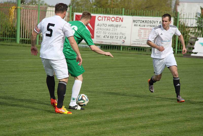 Spořice – Vilémov 0:2.