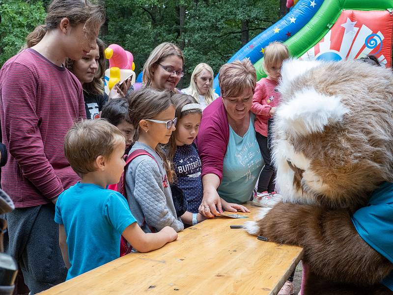 Zoopark Chomutov představil svého maskota.