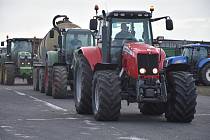 Protestní jízda zemědělců 15. ledna 2024 byla rovněž pokojná. A také začínala ve Březně u Chomutova. 