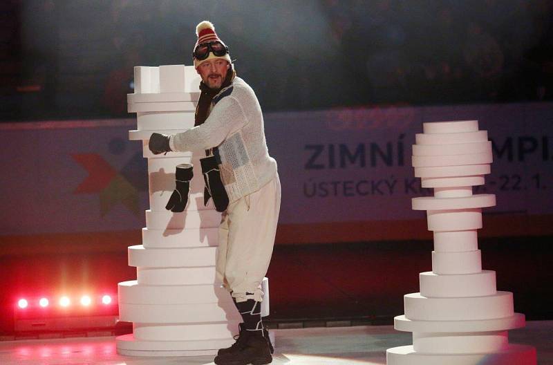 Zahajovací ceremoniál zimních Olympijských her dětí a mládeže 2016, který proběhl na chomutovském zimním stadionu.