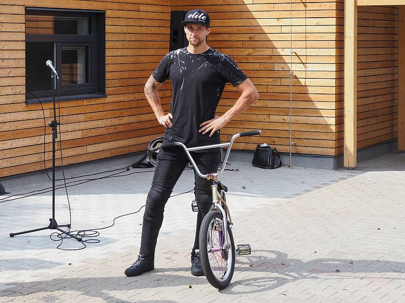 V Klášterci nad Ohří  otevřeli nový cyklopark v ulici Královehradecká.
