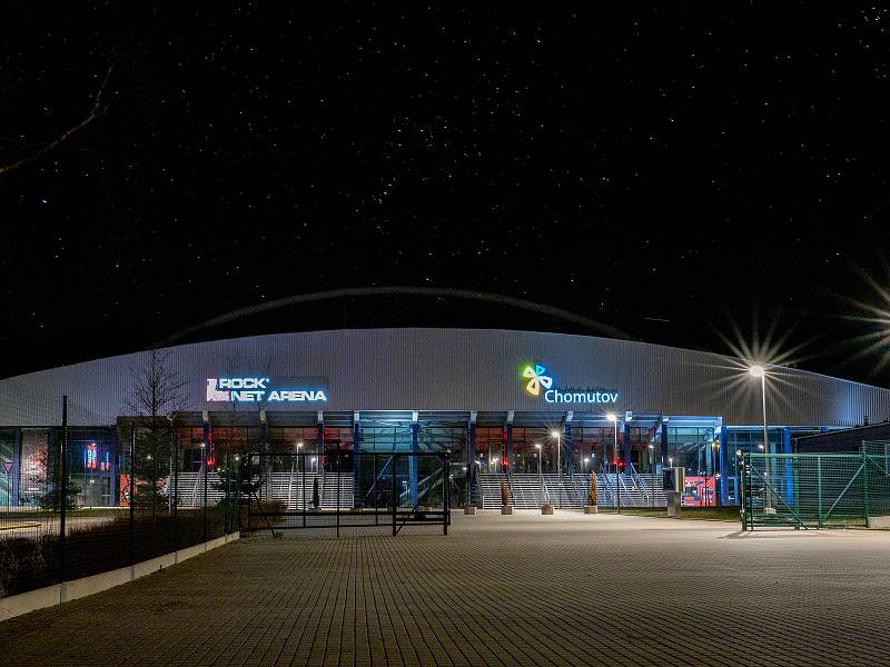 Chomutovská Rocknet Aréna, dříve SD Aréna. (2018 a 2019)