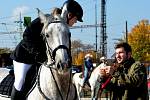 Hubertova jízda a hon na lišku v Březně