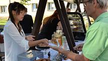 Své chuťové pohárky oblažili návštěvníci Restaurant Day, který se uskutečnil na kadaňském Löschnerově náměstí.