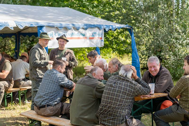 Hon na kachny v prostoru Pražských rybníků v Chomutově